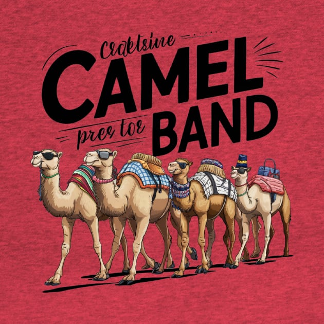 Camels ready to party by EgyArtSotre